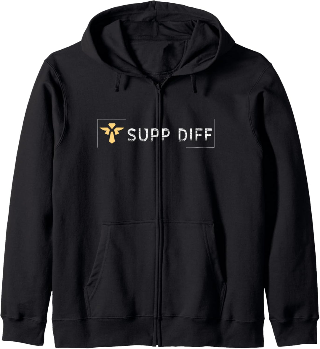 supp diff Tilter tilted gaming Kapuzenjacke
