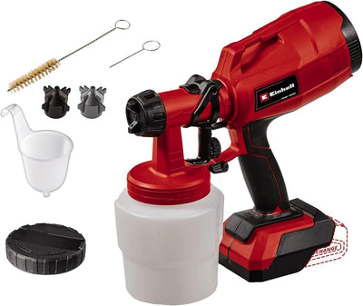 Einhell Akku-Farbsprühsystem TC-SY 18/60 Li Power X-Change (Li-Ion, 18 V, Förderleistung 650 ml/min,