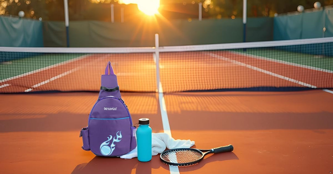 Klau Tennisschläger-Rucksack Violett, Violett