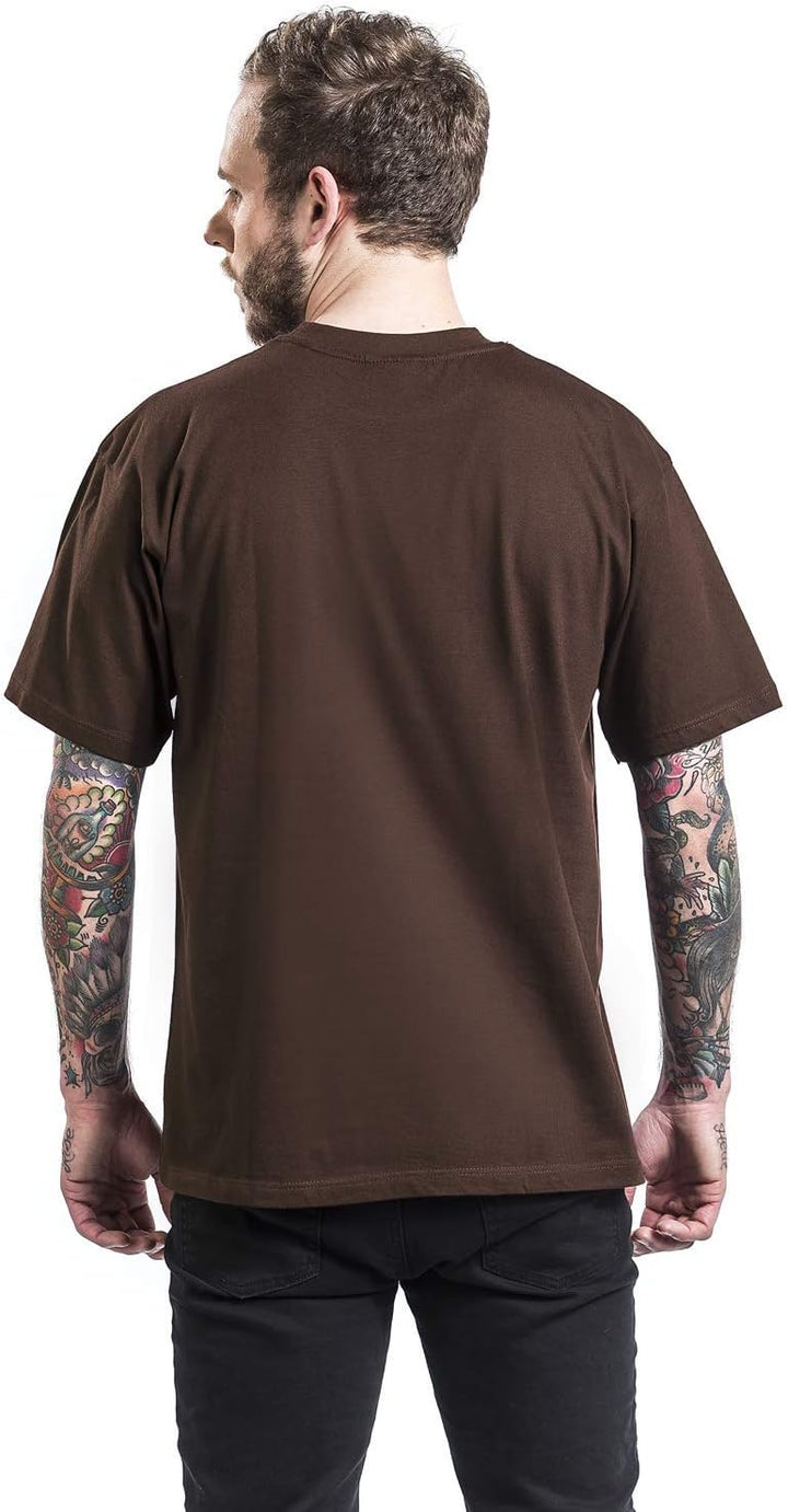 Do You Football FC St. Pauli T-Shirt Totenkopf braun 3XL Braun, 3XL Braun