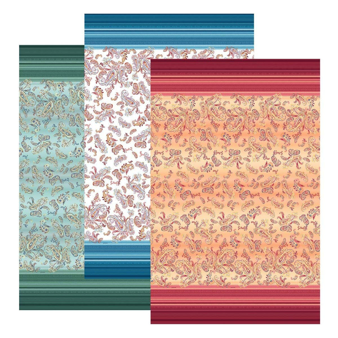 Bassetti Foulard, Baumwolle, ORANGE, 180x270 Orange 180x270, Orange 180x270