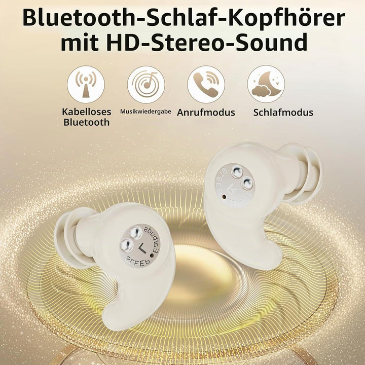 Schlafkopfhörer,2026 Neue Mini-Kabellose schlafkopfhörer seitenschläfer,Bluetooth-6.0-Kopfhörer zum