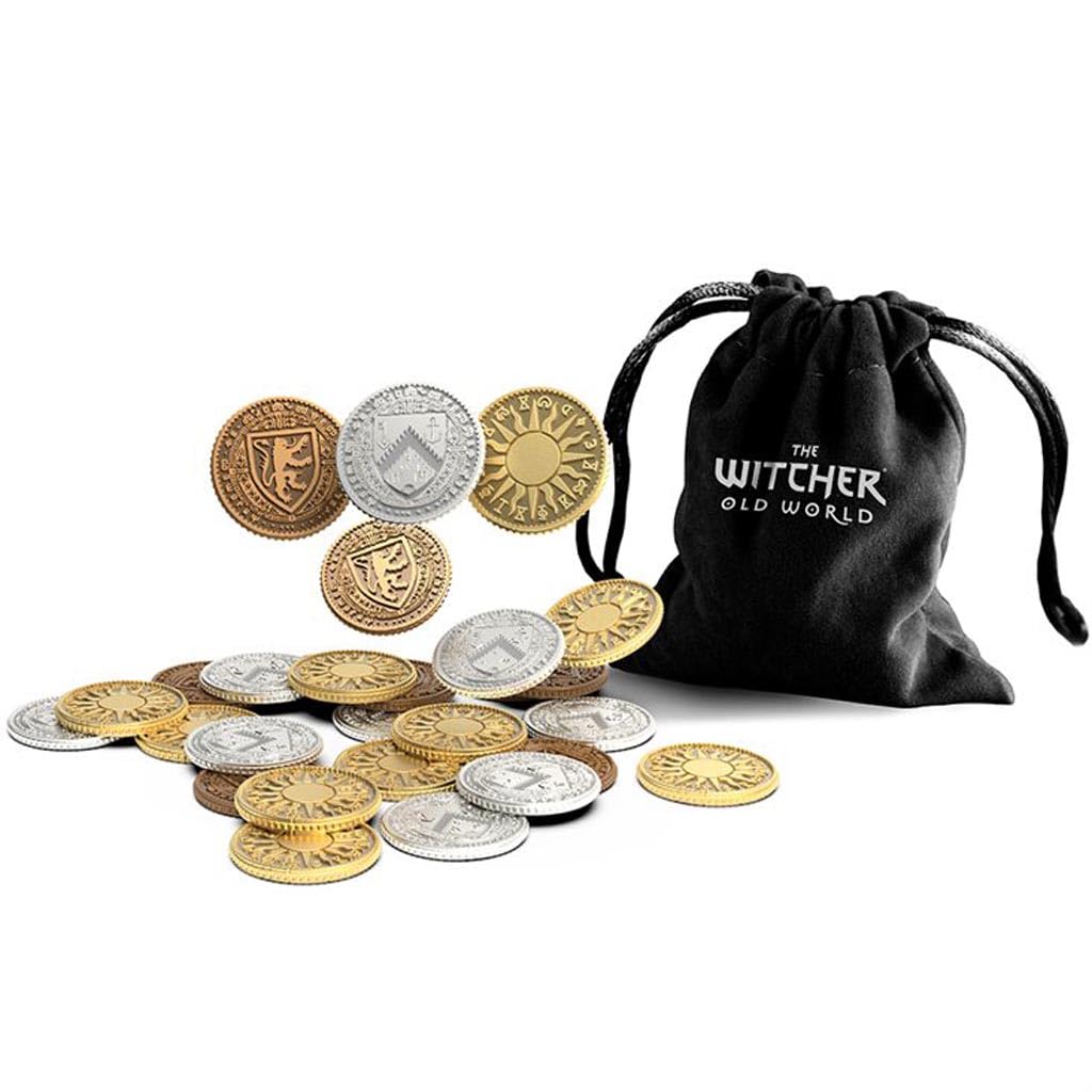 Go On Board The Witcher Old World Metal Coins