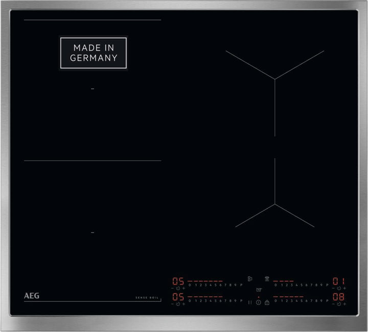 AEG IKE64450XB Autarkes Kochfeld / Herdplatte mit Touchscreen & Topferkennung / Induktionskochplatte
