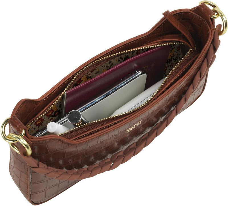 SKPAT - Handtasche Damen Umhängetasche Damen Klein & Stilvoll Handtasche Damen Umhängetasche Crossbo