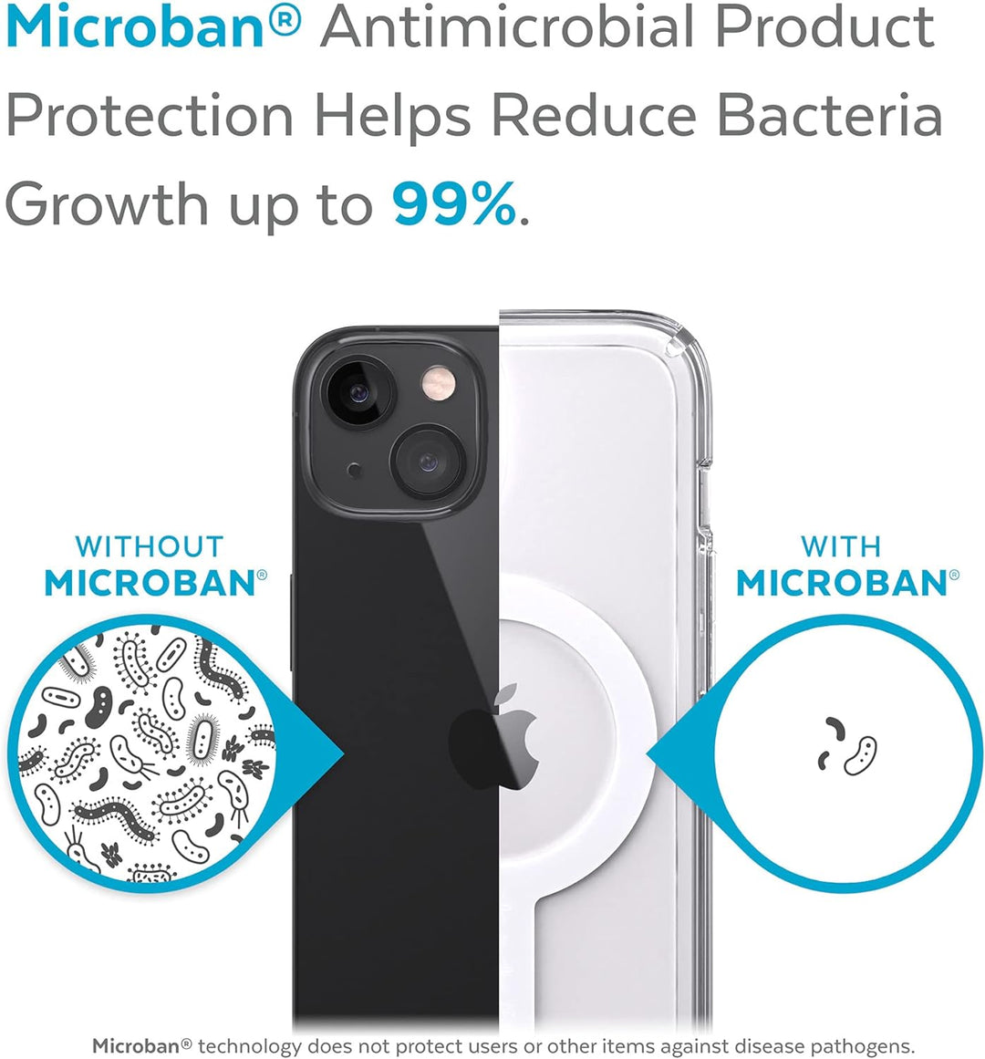 Speck-Produkte Gemshell Clear + MagSafe iPhone 13 Mini/iPhone 12 Mini-Schutzhülle, Transparent/Trans