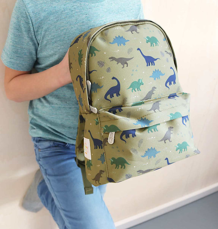 A Little Lovely Company Rucksäcke, Modell Petit Sac à zwei Dinosaurier