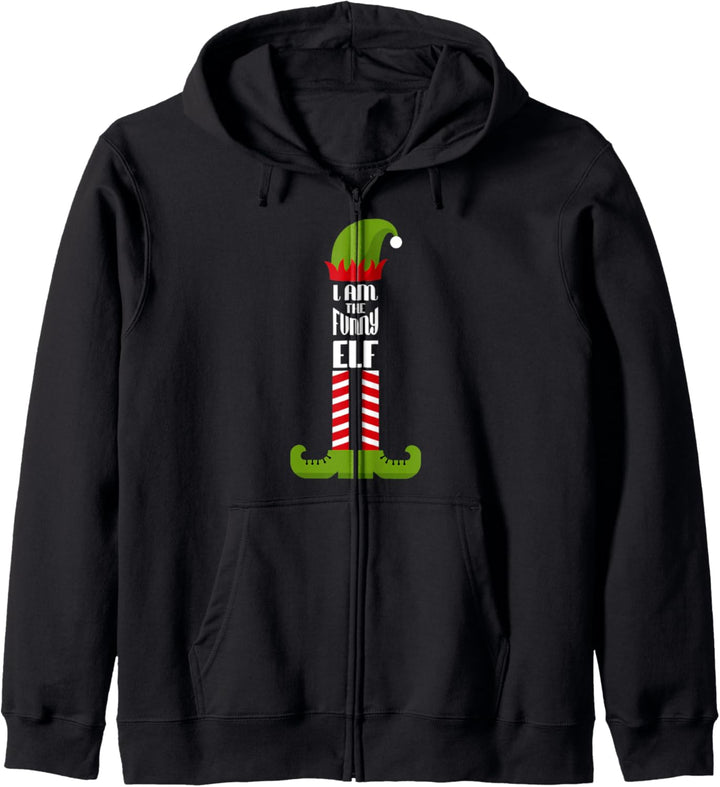 I'm The Funny Elf Lustige Weihnachts-Familienelfe Kapuzenjacke