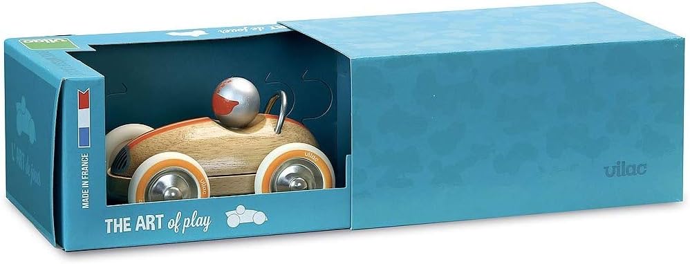 Vilac 2332Y Roadster Vintage Naturholz, Naturholz