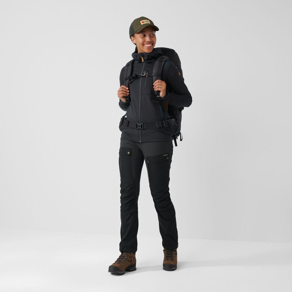 FJÄLLRÄVEN Damen Hose Keb Trousers W 34 Port-tisch Violett, 34 Port-tisch Violett