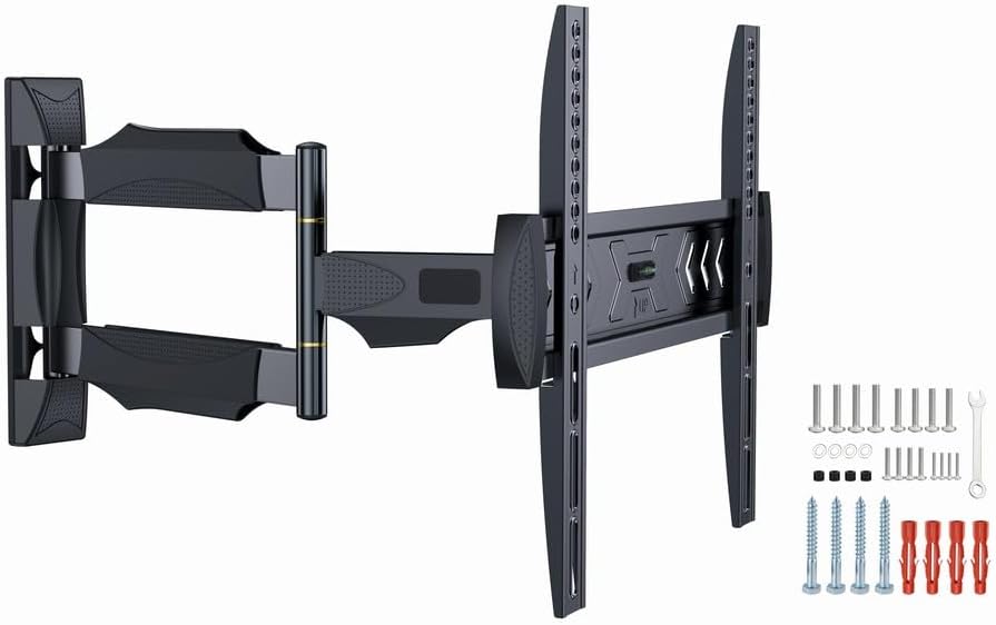 Gembird Premium Full-Motion TV-Wandhalterung – Für 32–55 Zoll Fernseher, Bis 30 kg, VESA 400x400 mm