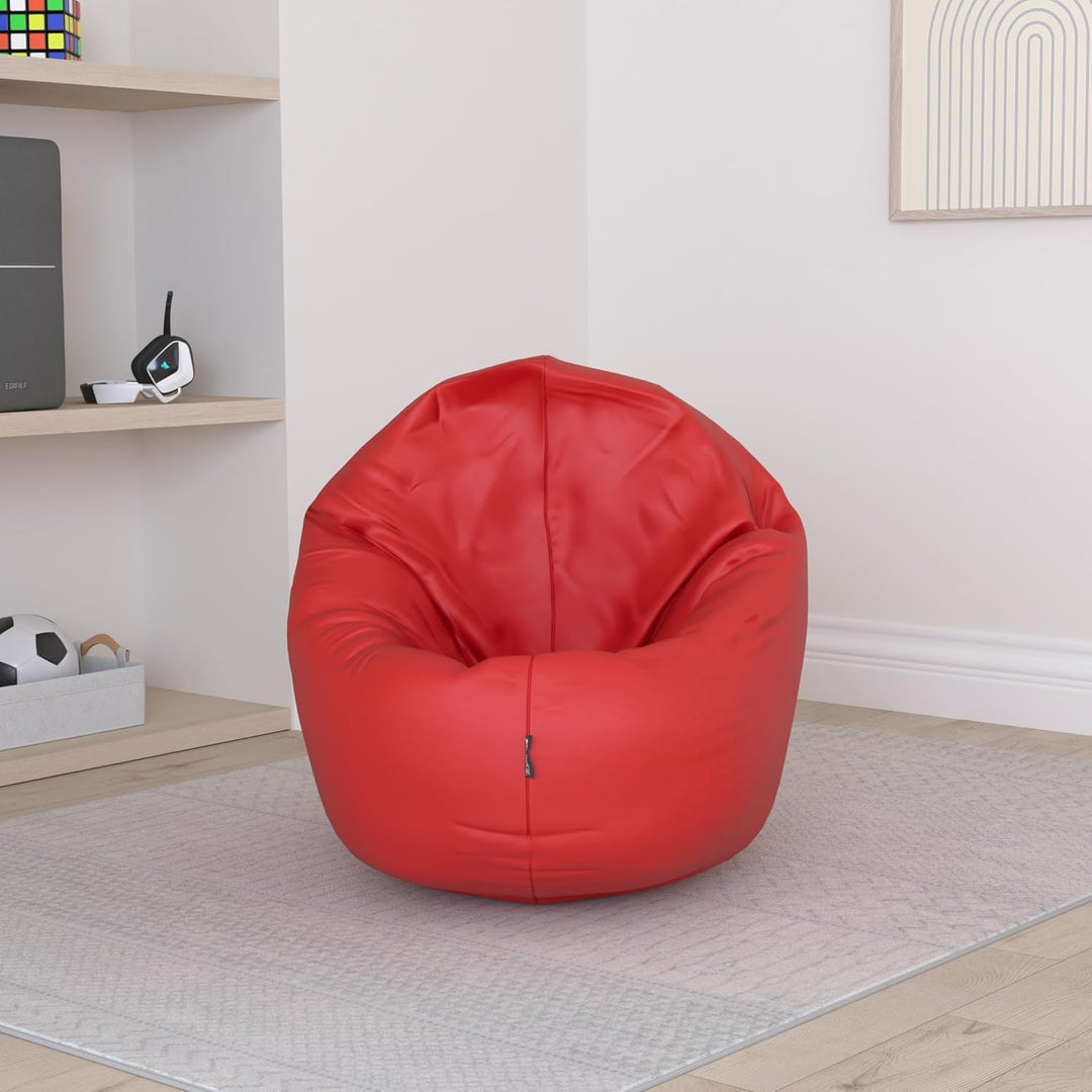 BuBiBag 2in1 Sitzsack L - XXL mit Füllung für Kinder & Erwachsene, Gaming Beanbag & Bodenkissen für