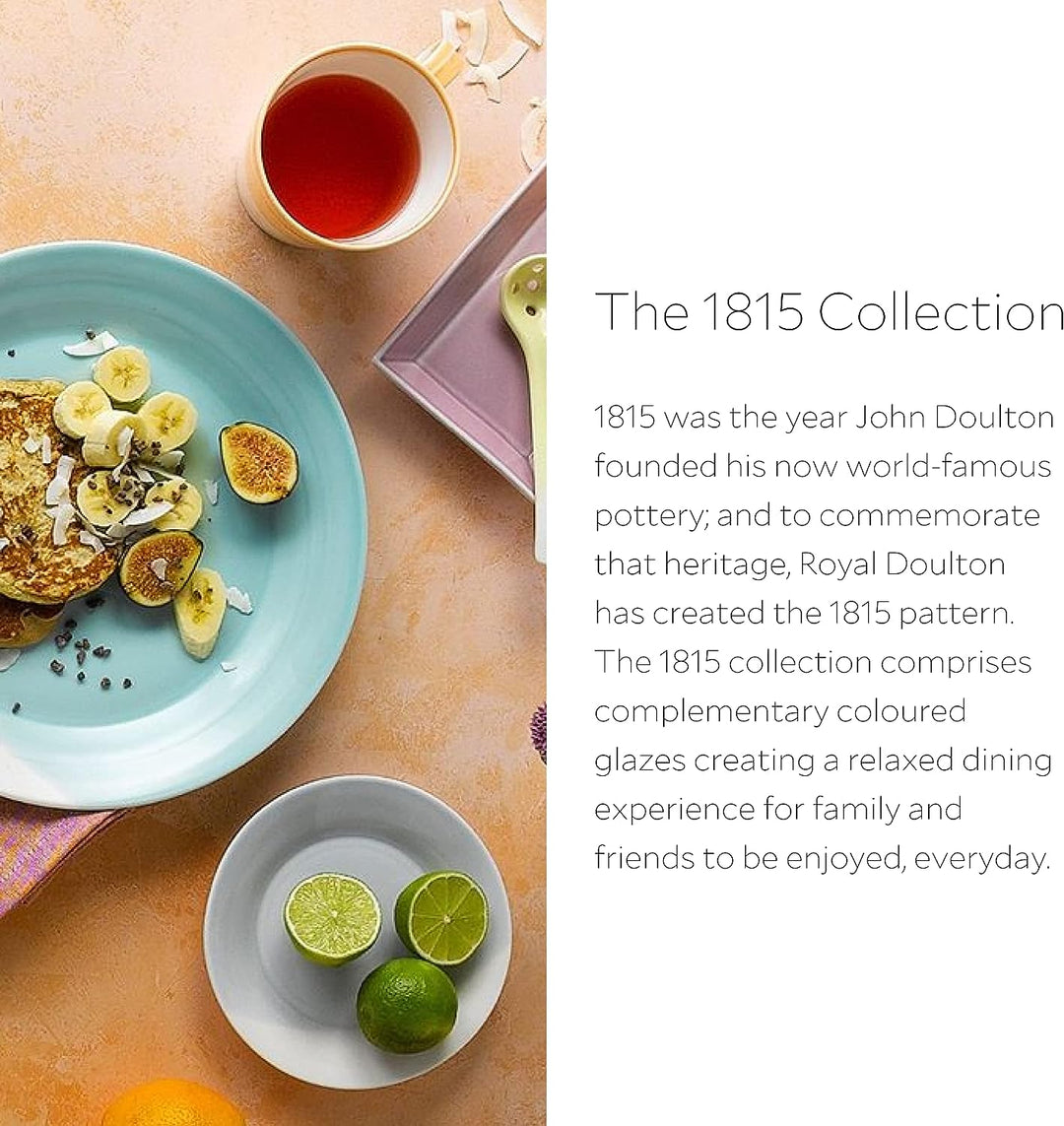 Royal Doulton 1815 Tapas Teller 8er Set Brights by, 16&amp;nbspcm, blau, 8 St&amp;uumlck, Porzellan, Mehrfar