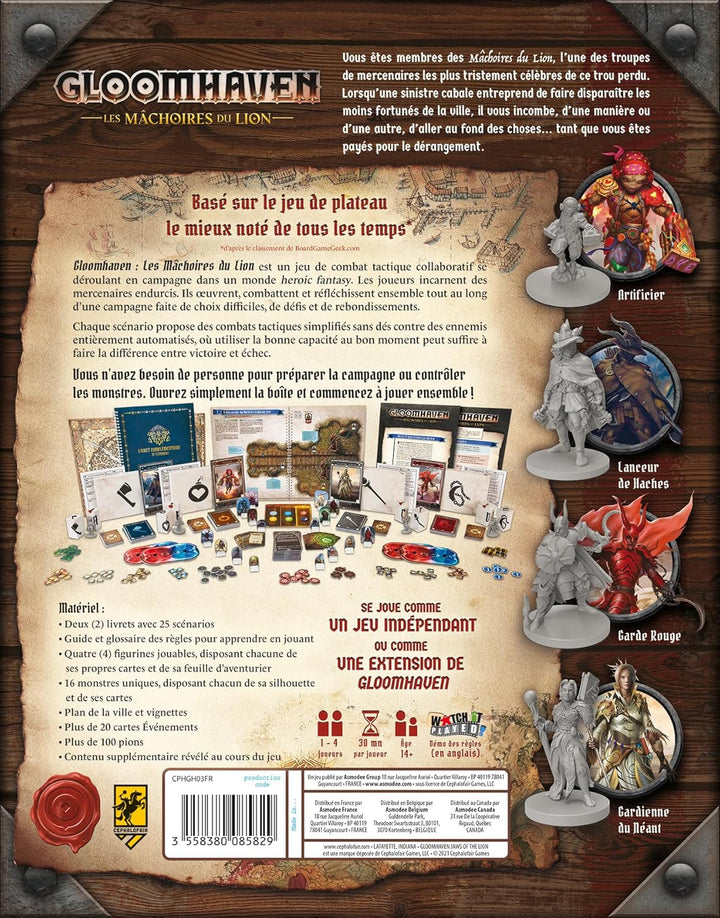 Gloomhaven Les Machoires du Löwe Französische Version