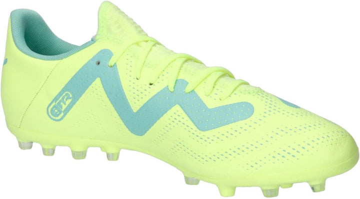 PUMA Herren Future Play Mg Fussballschuh 41 EU Fast Yellow Puma Black Electric Peppermint, 41 EU Fas