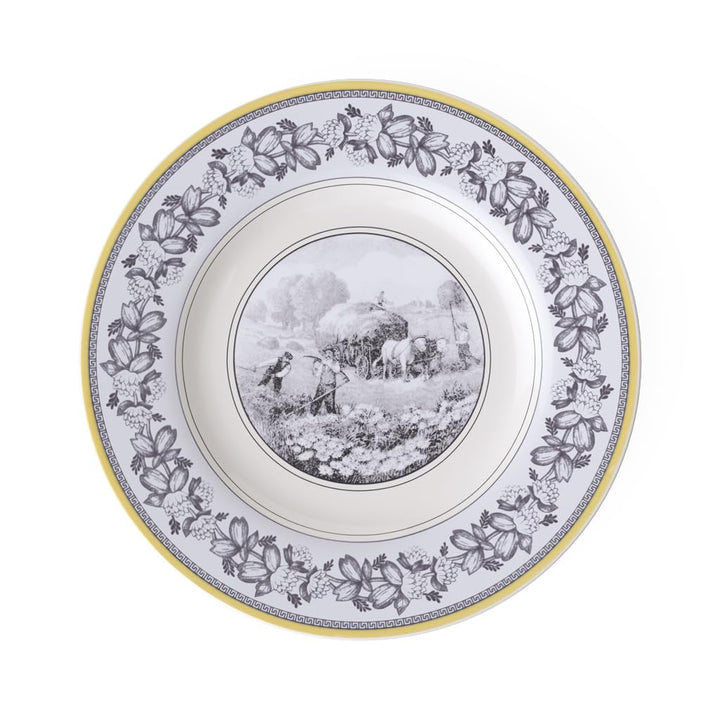 Villeroy & Boch – Audun Ferme, eleganter Speiseteller mit detaillierten Landschaftsbildern, Premium