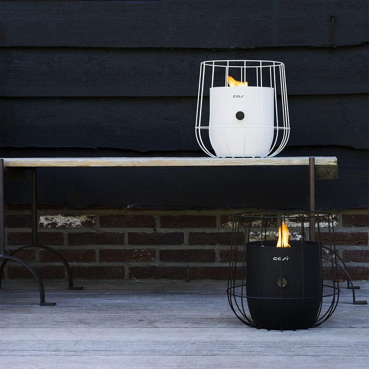 Cosi Fires ? Cosiscoop Basket Gaslantaarn zwart
