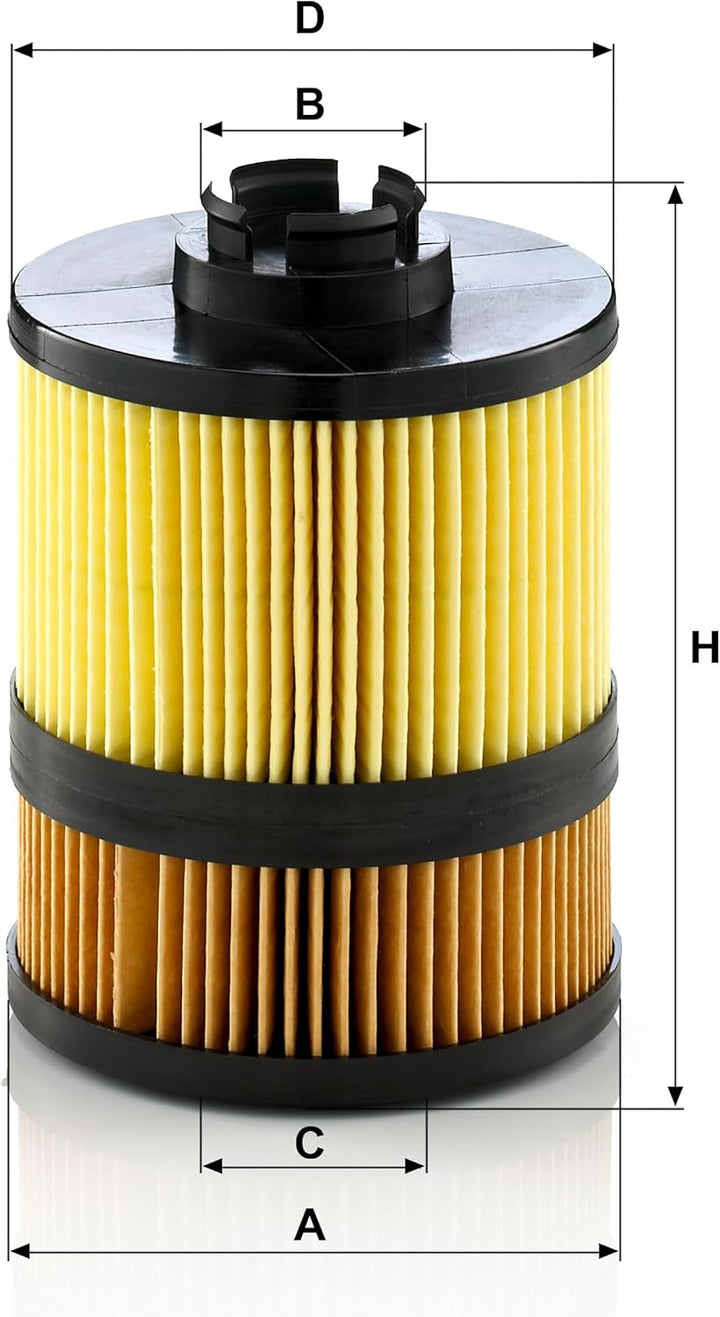 MANN-FILTER HU 9002 z Ölfilter – Ölfilter Satz mit Dichtung / Dichtungssatz – Für PKW