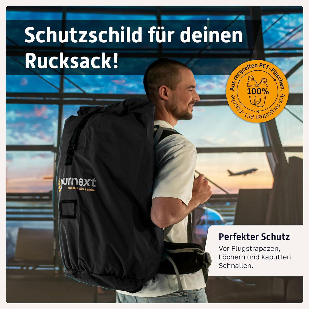 Journext 2 in 1 Rucksack Schutzhülle & Regenschutz/Flight Cover Rucksack/Rucksack Schutzhülle Flugze
