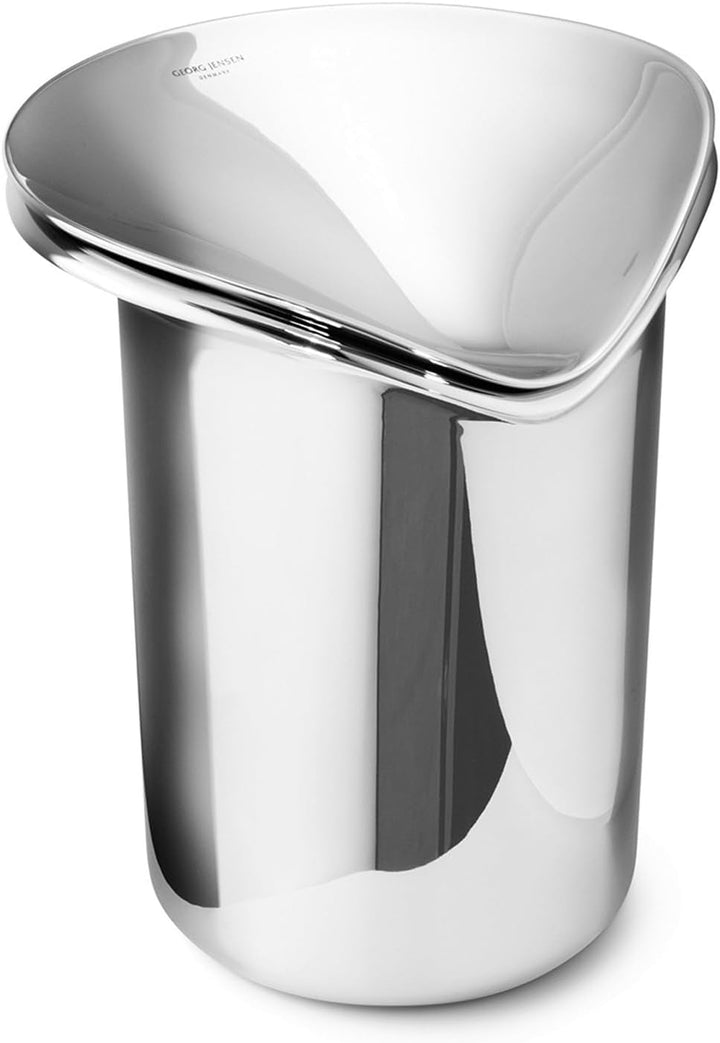 Georg Jensen GJ 083790 Eisbock mit Zange, Edelstahl, stainless steel, 18,5 x 24,4 x 23,3 cm