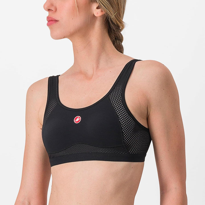 CASTELLI Damen Rosso Corsa Bra Sports M Schwarz-weiss, M Schwarz-weiss