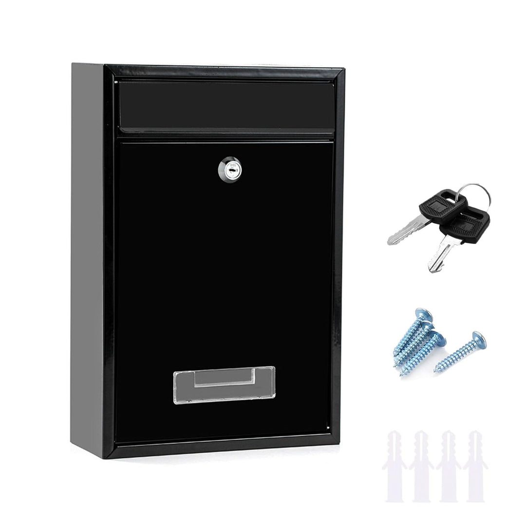 Wandbriefkasten, Briefkasten für aussen, wasserdichter Wandpostkasten für Briefe Stilvolle sichere P