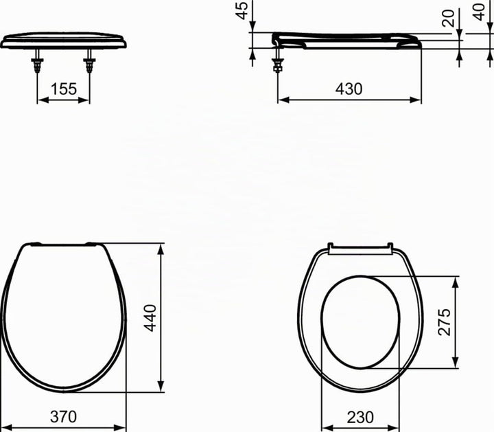 Ideal Standard K705301 Contour 21