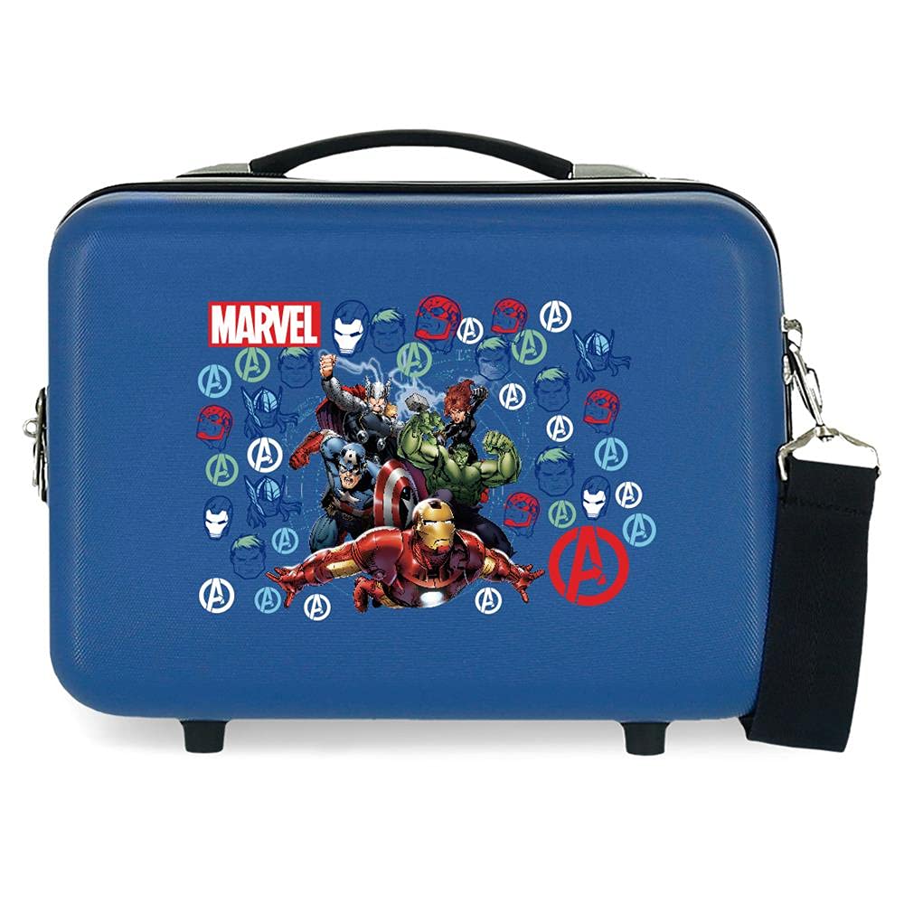 Marvel Die Avengers, blau (Blau) - 4433922 Makeup Tasche Blau, Makeup Tasche Blau