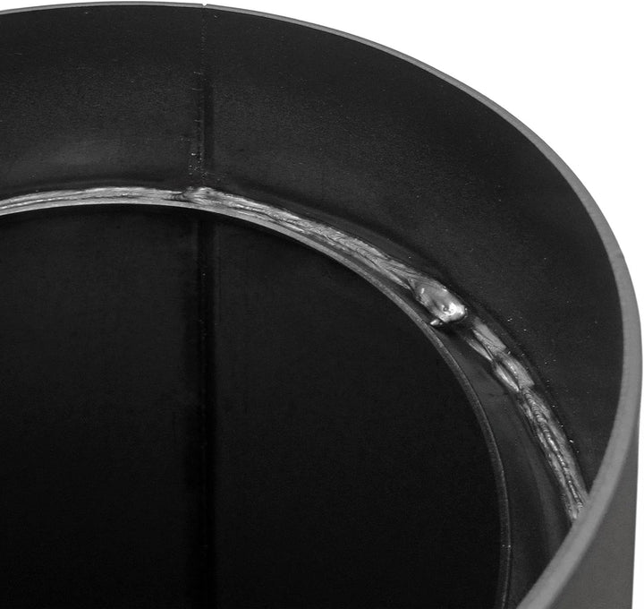 raik Rauchrohr/Ofenrohr mit Zugregulierung, Tür und Kondensatring 150 mm Durchmesser 500 mm Länge 2
