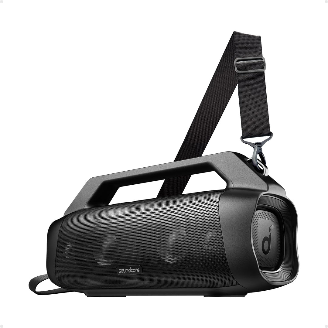 soundcore Anker Motion Boom Plus IP67 Lautsprecher für Draussen, 80W Stereo Sound, Individueller EQ