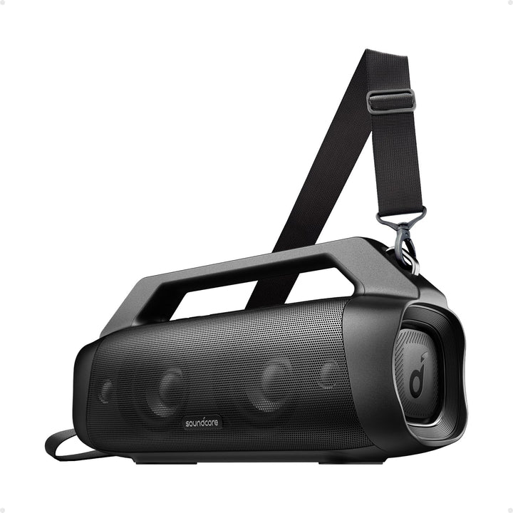 soundcore Anker Motion Boom Plus IP67 Lautsprecher für Draussen, 80W Stereo Sound, Individueller EQ