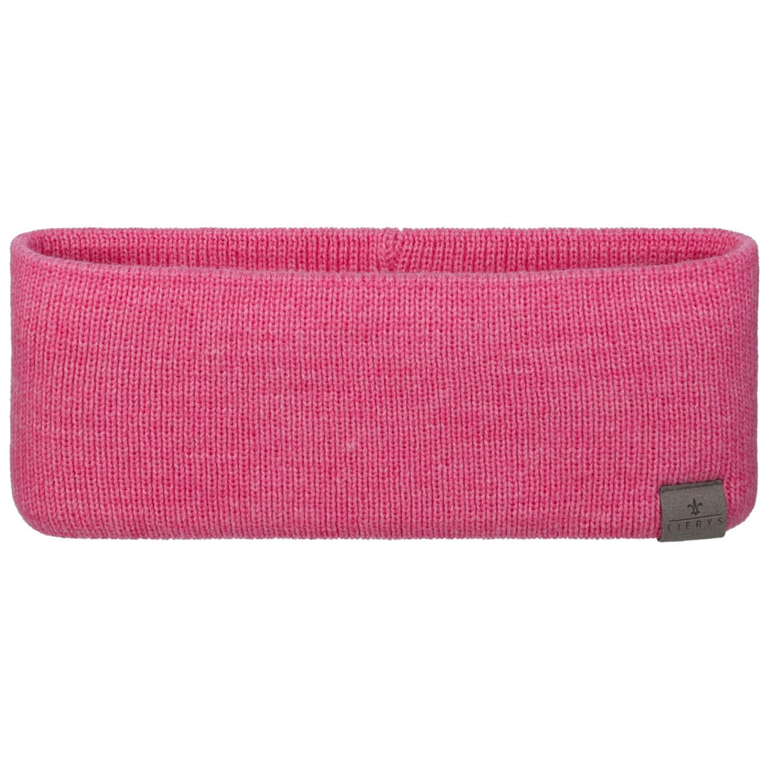 LIERYS Mono Stirnband Damen/Herren 8 cm breit - Made in Germany - dreilagiges Strickband gefüttert m