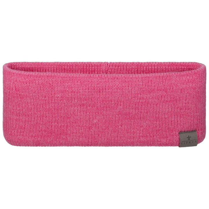 LIERYS Mono Stirnband Damen/Herren 8 cm breit - Made in Germany - dreilagiges Strickband gefüttert m