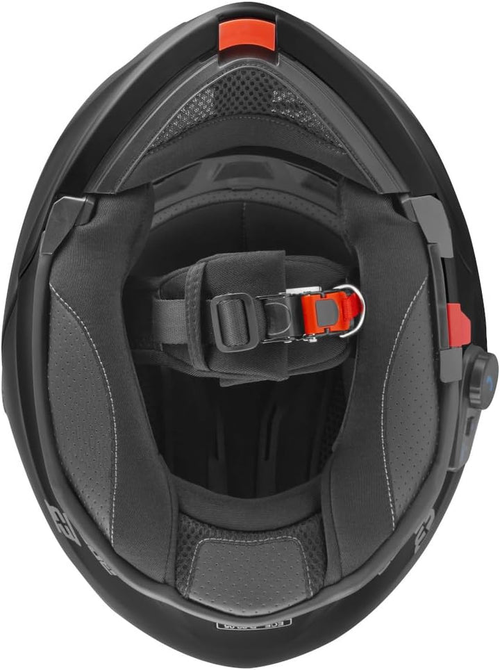 Bogotto V271 BT Bluetooth Klapphelm XS Schwarz, XS Schwarz