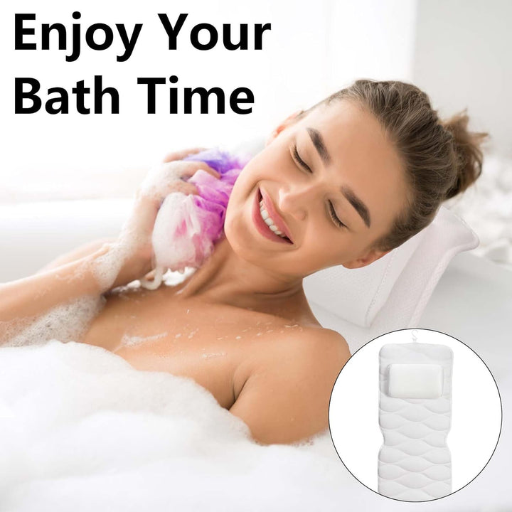 Badewannenkissen, Sprudelmatte Badewanne, Badewannenmatte GanzköRper Mit Kissen, Whirlpool Matte FüR