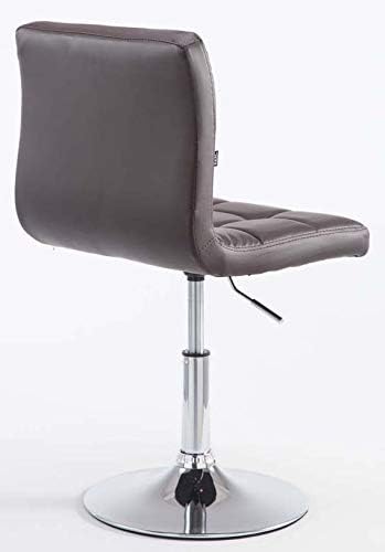 CLP 2er Set Lounger Palma V2 Mit Kunstlederbezug I 2 x Höhenverstellbarer Polsterstuhl Mit Rückenleh