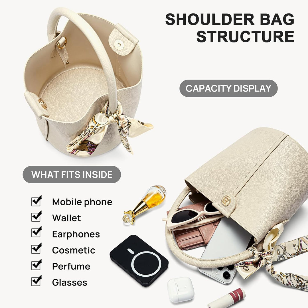 BOSTANTEN Umhängetasche Damen Mittelgross, PU Leder Crossbody Schultertasche, Umhänge Tasche Handtas