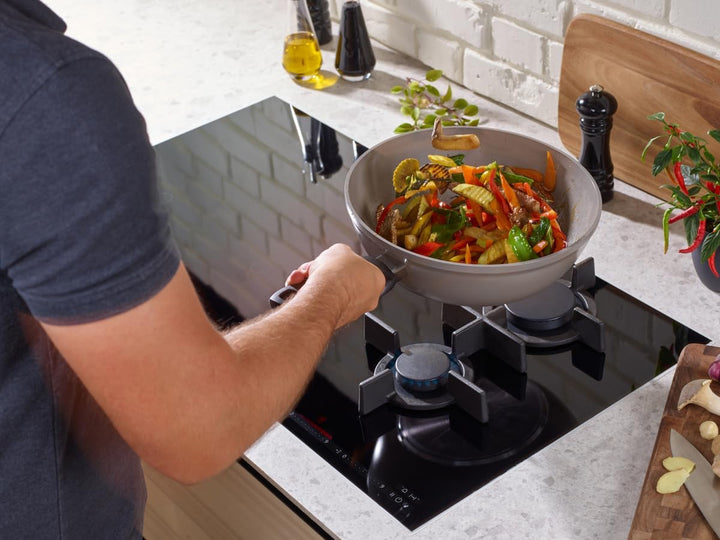 Fissler Ceratal Classic Pfannen-Set / 2-teilig, Aluminium-Pfanne, Keramik-beschichtet (24+28 cm) Cer