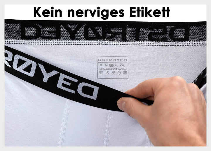 Boxershorts Herren 10-er / 12-er / 15-er / 8-er Pack S-5XL Unterhosen Männer Unterwäsche Men 313b 12