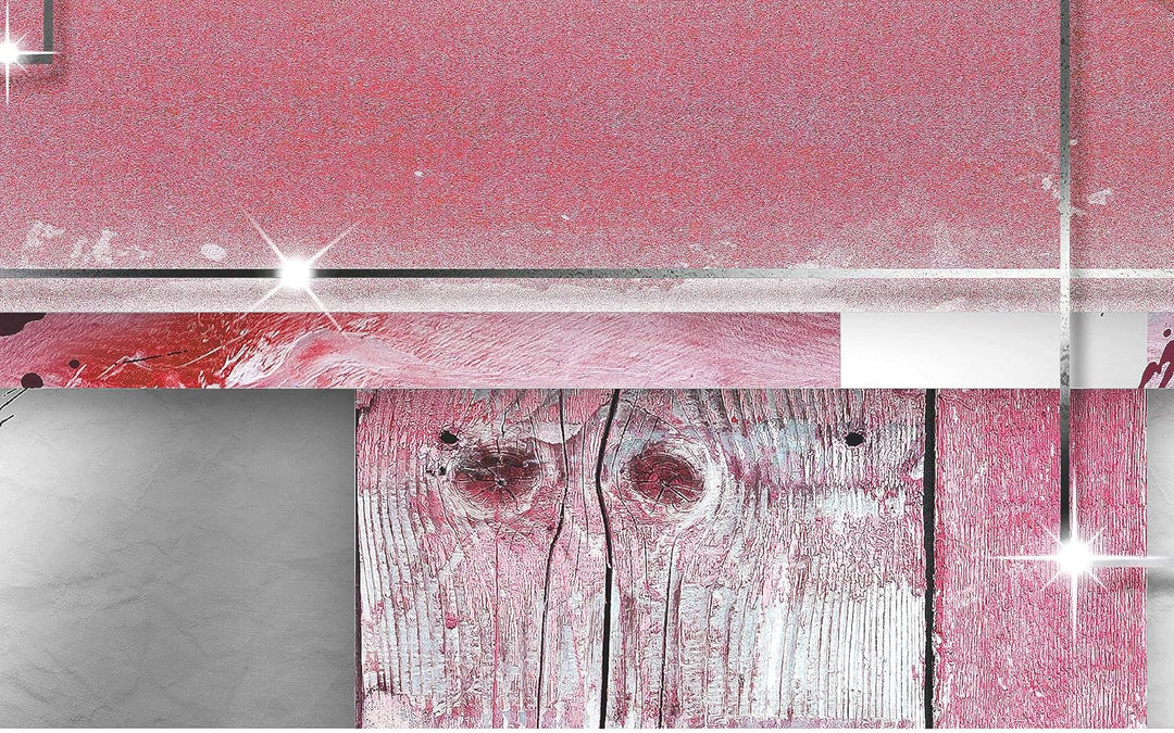 Runa Art Bild Abstrakt Wandbilder auf Vlies Leinwand 5 Teilig Wanddekoration Wohnzimmer Schlafzimmer
