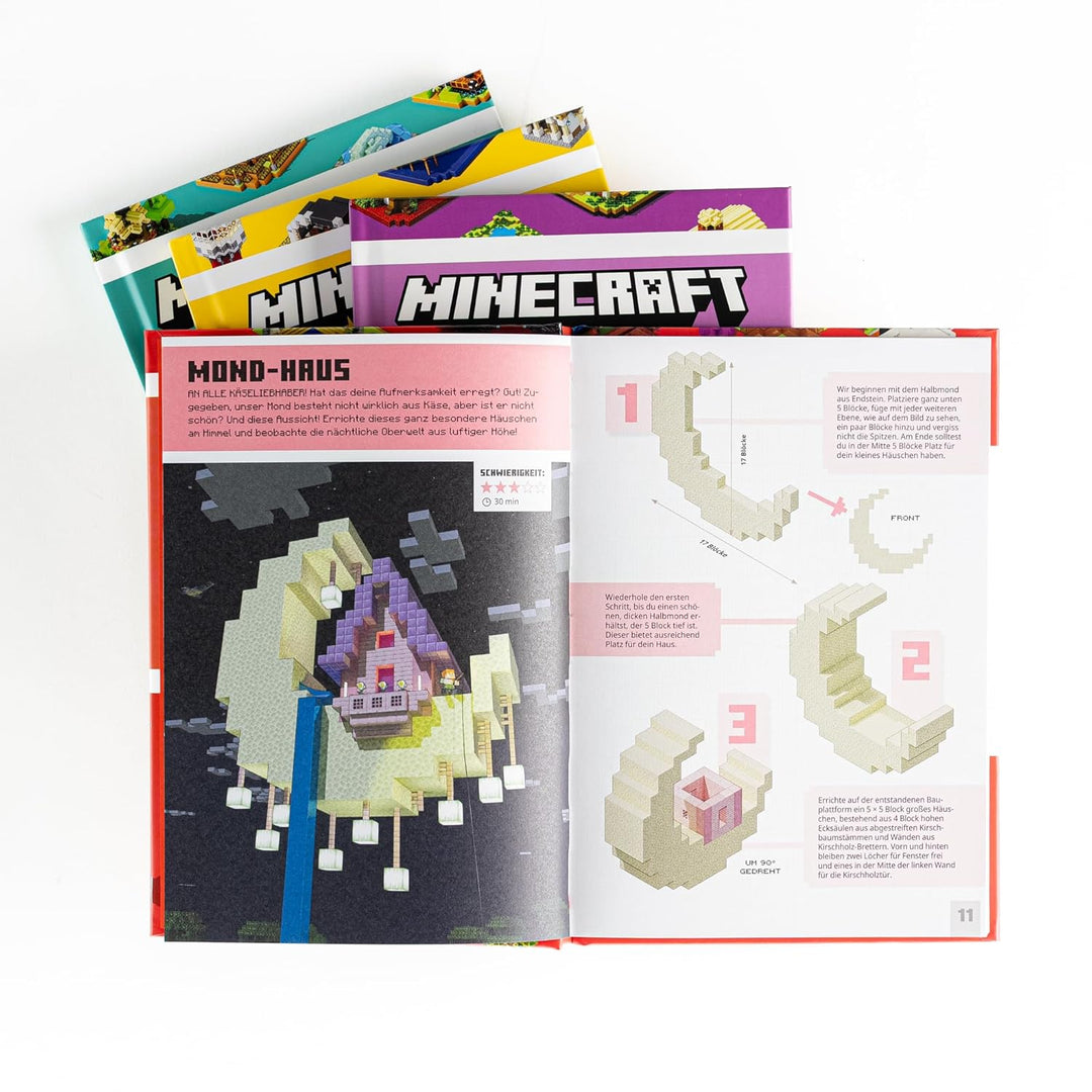 Minecraft Tolle Mini-Projekte (Schuber): Praktischer Schuber mit über 80 kleinen Bau-Projekten im Mi