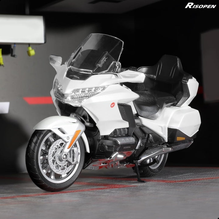 1:12 Motorrad Modell kompatibel für Honda Goldwing Legierung Diecast Motorrad Modell Spielzeug Mini