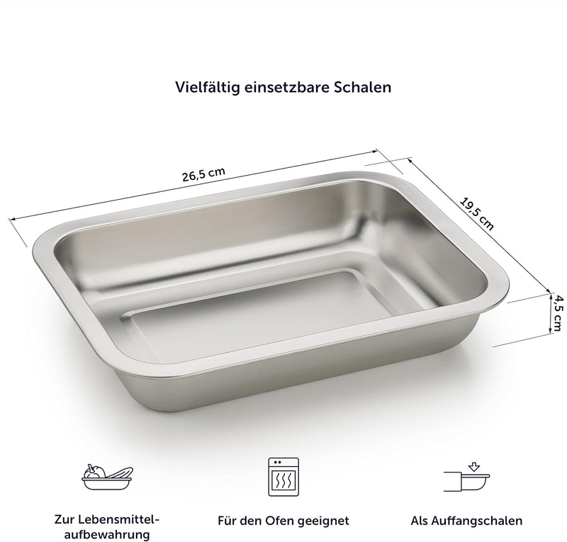 Blumtal Schneidebrett aus 100% Bambus - antibakteriell Holz-Brett mit Saftrille, Holz-Brettchen, 2 G