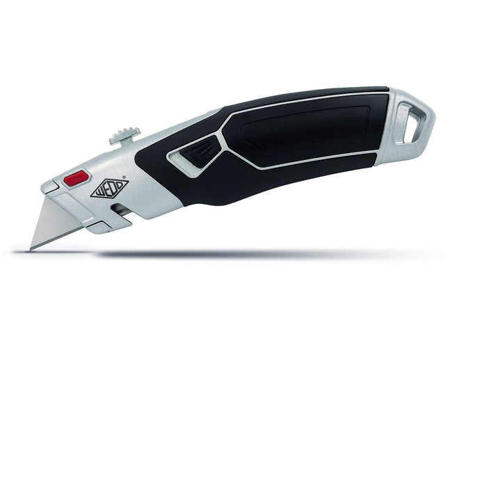 WEDO 78851 Cutter PROFI PLUS II, 3-stufige Rasterautomatik, ergonomischer Griff, Klingenaustritt 5-2