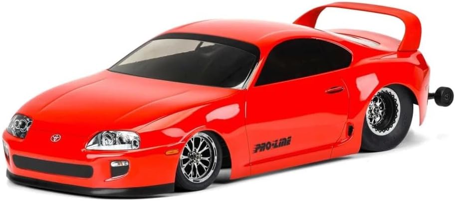 1/10 1995 Toyota Supra Clear Body: Drag Car