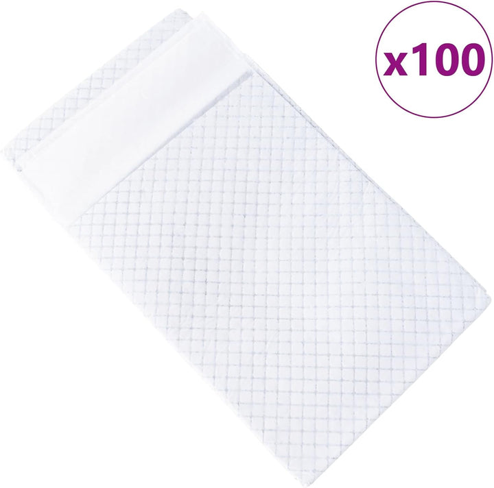 Vliesstoff Haustier Trainingspad 100 Stück 120 x 80 cm Saugstark wasserdicht mit Geruchskontrolle fü