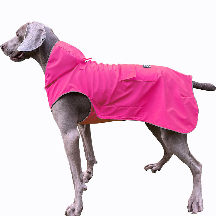Nicht Steif, Super Weiche Haptik Hunde-Regenmantel, Reflektierend, Verstellbar, Leicht zu Tragen, Le