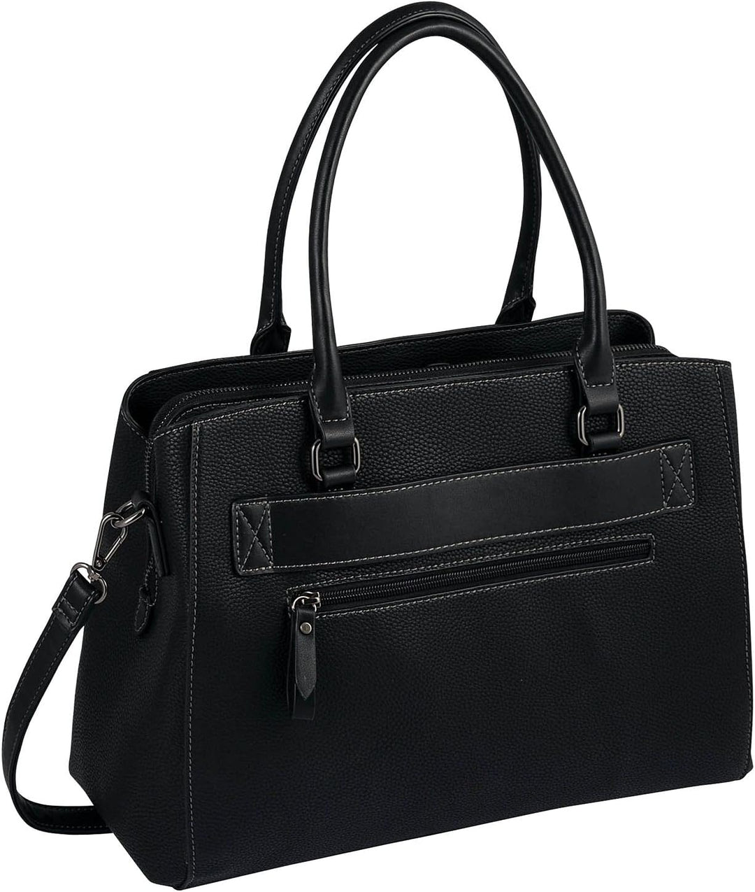 Gabor Tasche Damen, Lora, 40x10,5x29,5 cm, Gabor Tasche Damen Schwarz, Schwarz