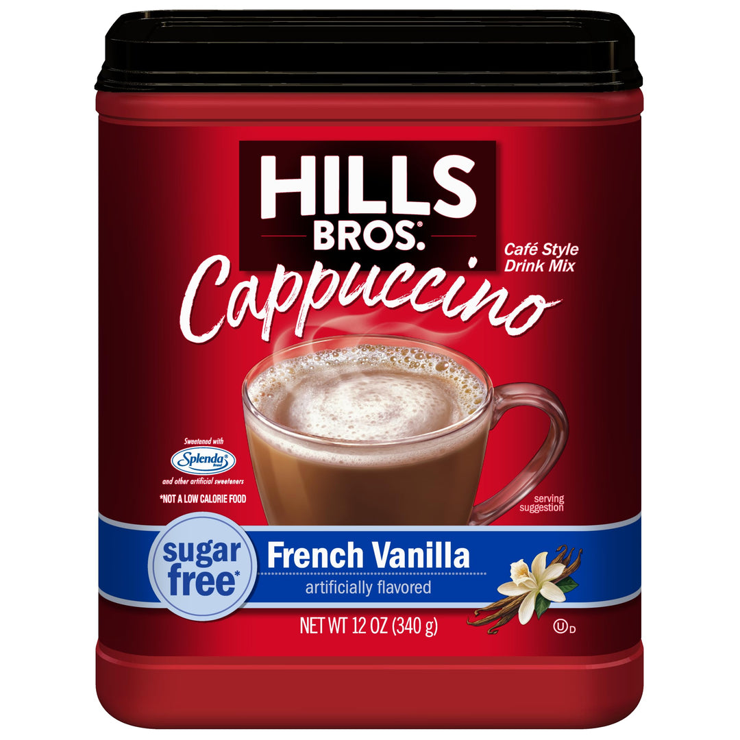 Hills Bros. Cappuccino Zuckerfrei Vanille 12 ml, Garten, Rasen, Instandhaltung