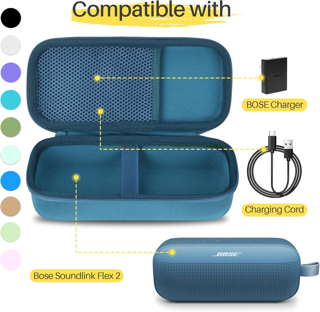 Hart Schutz Hülle Etui für Bose SoundLink Flex (2 Gen) / Flex Tragbarer Bluetooth Lautsprecher Marin